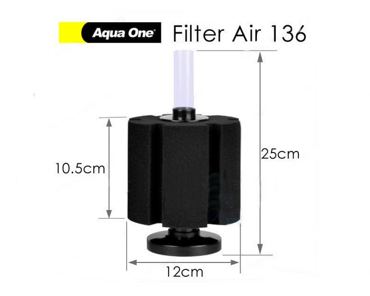 Aqua one Filter Air 136 - Breeder Sponge Filter